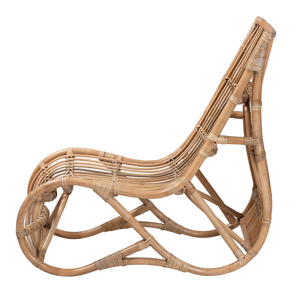 bali & pari - Genera Chair in Natural Brown - DC512-Rattan-CC view 3