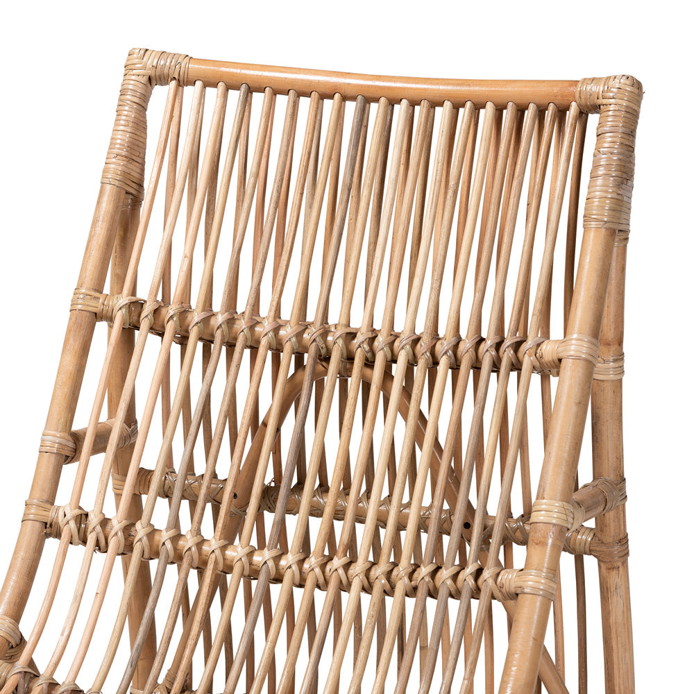 bali & pari - Genera Chair in Natural Brown - DC512-Rattan-CC view 5