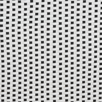 bali & pari - Genica Dining Chair in Black/White/Brown - DC613-Rattan-DC No Arm view 7