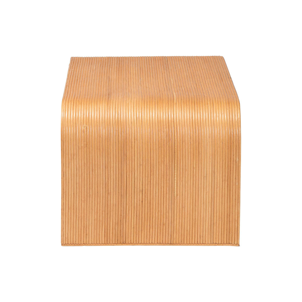 bali & pari - Guevara Coffee Table in Light Honey - Waterfall-Light Honey-Rattan-CT view 3