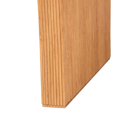 bali & pari - Guevara Console Table in Light Honey - Waterfall Model 1-Light Honey-Rattan-Console Table view 4