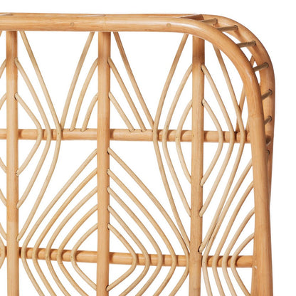 bali & pari - Hadley Queen Size Bed Frame in Natural - Hadley-Natural/Rattan-Queen view 6