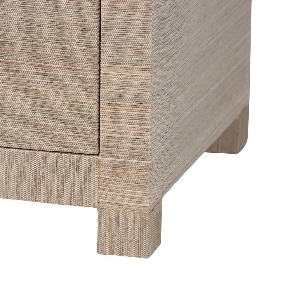 bali & pari  - Halen Storage Cabinet in Beige - Halen-Beige-Cabinet view 6
