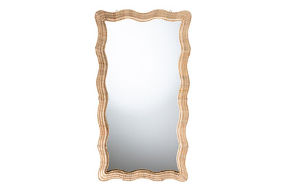 bali & pari - Hasana Mirror - WS242-Natural-Rattan-Mirror view 1
