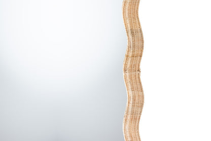 bali & pari - Hasana Mirror - WS242-Natural-Rattan-Mirror view 3