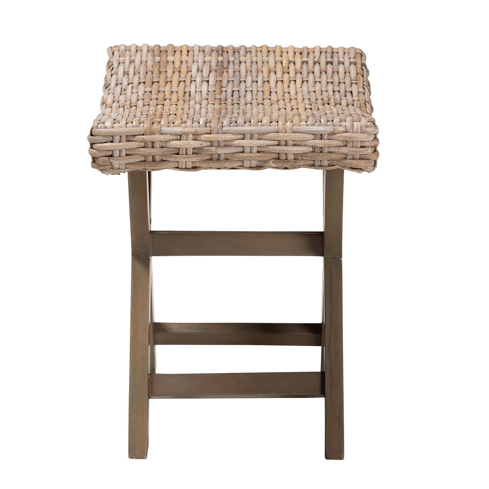 bali & pari - Hayate Footstool in Kubu Grey/Rustic Taupe - MD-36092/Bunnik-Grey Natural-Stool view 3