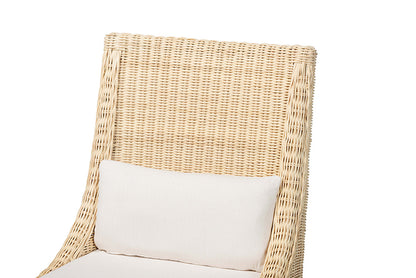 bali & pari - Haybourne Dining Chair Set of 2 - Haybourne-Natural Rattan-Cushion-DC view 4