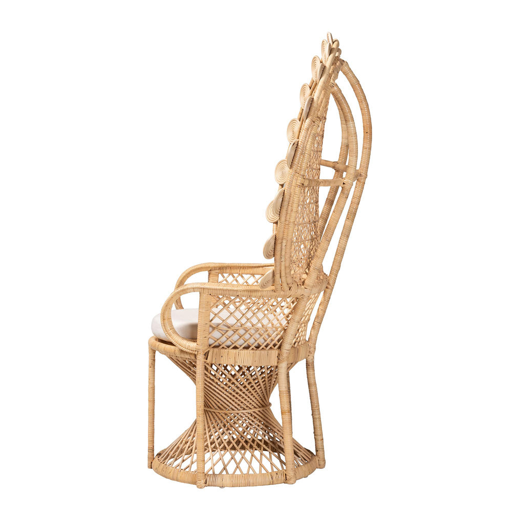 bali & pari - Hecate Chair in Natural Brown - WS043-Natural Rattan-CC view 3
