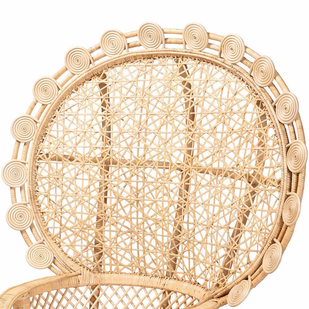 bali & pari - Hecate Chair in Natural Brown - WS043-Natural Rattan-CC view 5