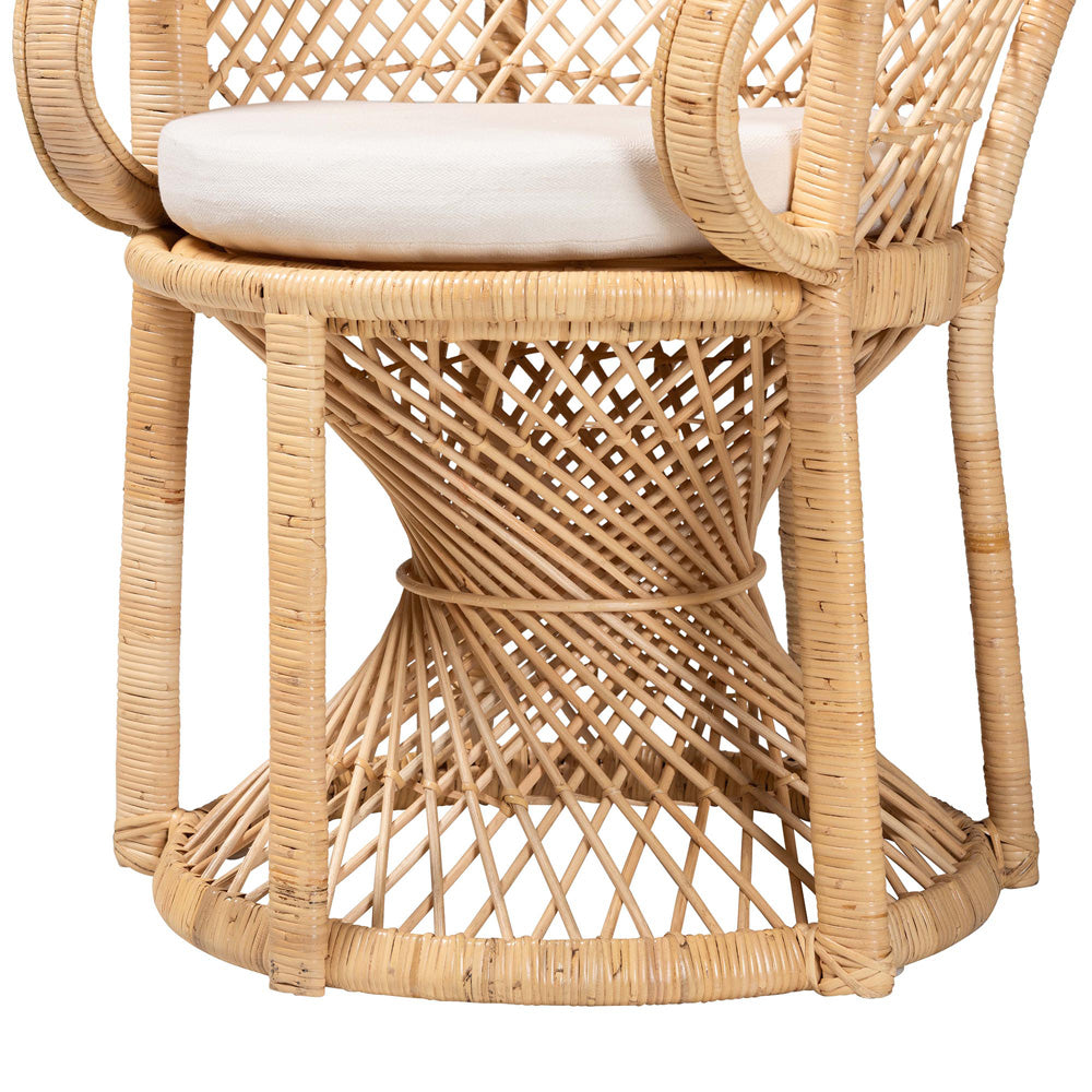 bali & pari - Hecate Chair in Natural Brown - WS043-Natural Rattan-CC view 6