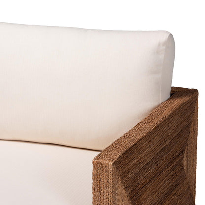 bali & pari - Helina Arm Chair in Bleached Light Brown - Helina-Bleached Light Brown-CC view 5