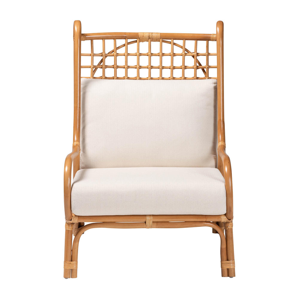 bali & pari - Helina Chair in Light Honey - Helina-Light Honey Rattan-AC view 2