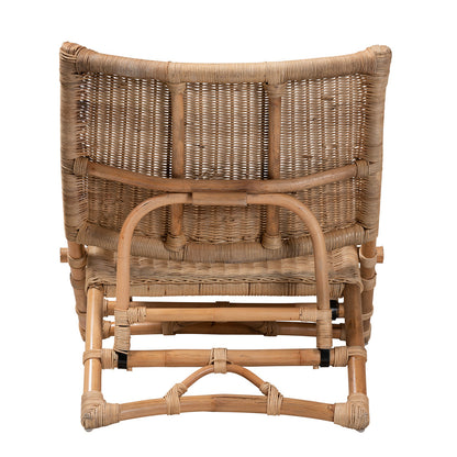 bali & pari - Herrara Chair in Natural Brown - DC8053-Rattan-CC view 4