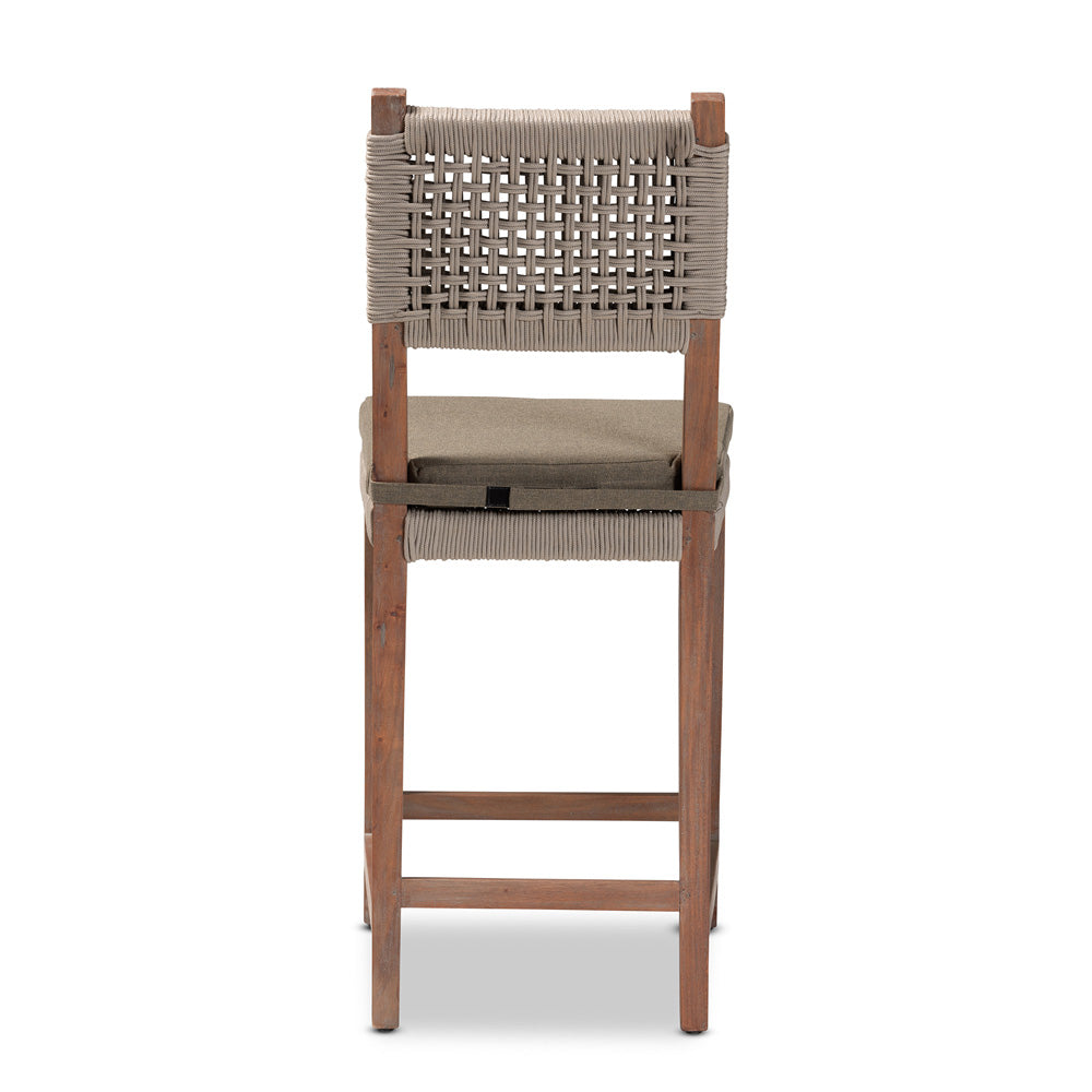 bali & pari - Heyna Counter Stool in Grey/Natural Brown - Heyna-Grey/Natural-CS view 4