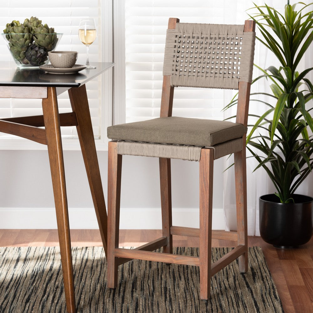 bali & pari - Heyna Counter Stool in Grey/Natural Brown - Heyna-Grey/Natural-CS view 8