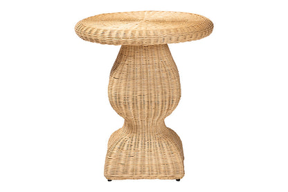 bali & pari - Hideo End Table - Hideo-Natural Rattan-ET view 3
