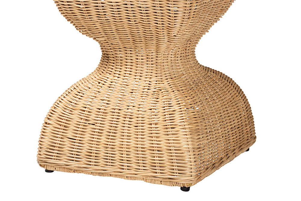 bali & pari - Hideo End Table - Hideo-Natural Rattan-ET view 5
