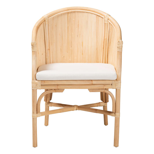 bali & pari - Hollis Dining Chair in Natural - Hollis-Natural/Rattan-DC view 2