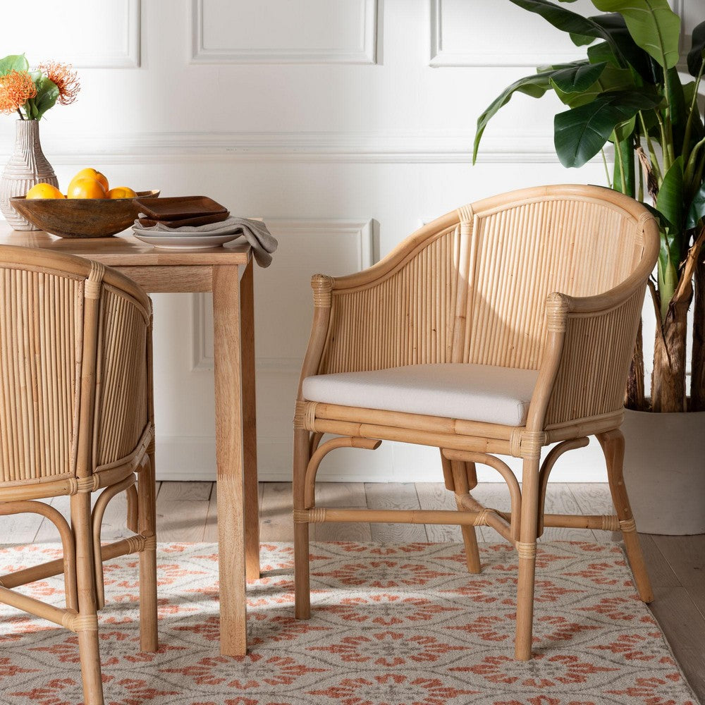 bali & pari - Hollis Dining Chair in Natural - Hollis-Natural/Rattan-DC view 8