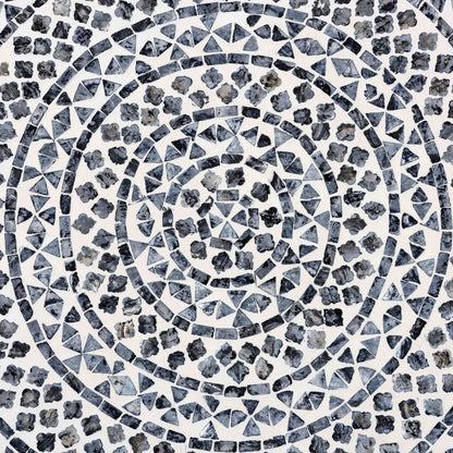 bali & pari - Idra Coffee Table in Mosaic Black/White/Gold - F242-FT15-Coffee Table view 5