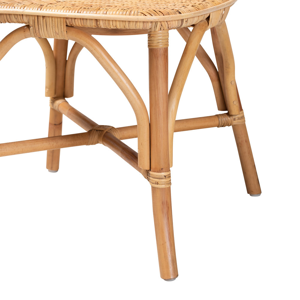 bali & pari - Irene Dining Chair in Natural Brown - Irene-Rattan-DC view 6