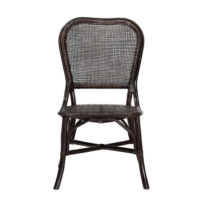 bali & pari - IreneDining Chair in Espresso - Irene-Coffee Bean-Rattan-DC view 2