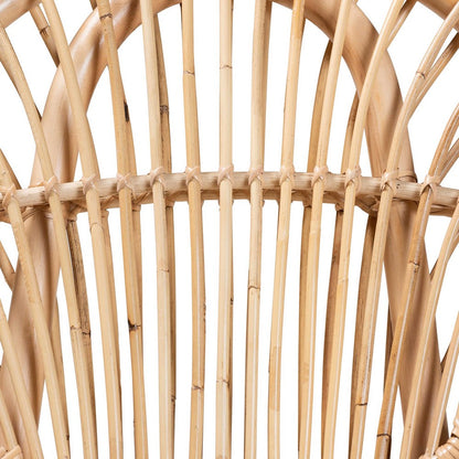 bali & pari - Iris Dining Chair in Natural Brown - Iris-Rattan-DC view 7