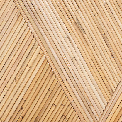 bali & pari - Iryna Console Table in Light honey - Iowai-Natural Rattan-Console Table view 6
