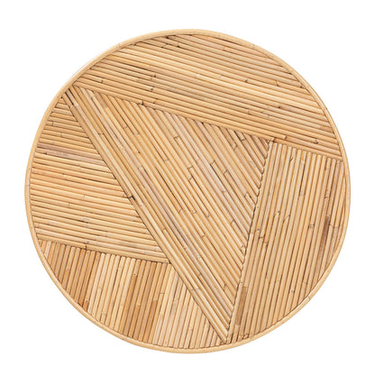 bali & pari - Iryna End Table in Light honey - Iowai-Natural Rattan-ET view 4