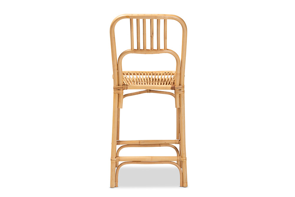 bali & pari - Ivora Counter Stool - Ivora-Rattan-CS view 4