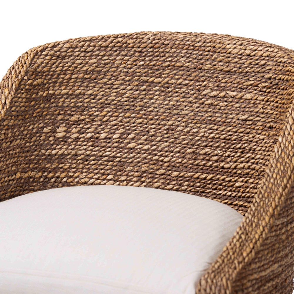 bali & pari  - Jasper Counter Stool in Brown Wash - MD-39837 Jasper-Brown Wash-Cushion-CS view 5