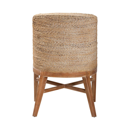 bali & pari  - Jasper Dining Chair in White Wash - MD-39836 Jasper-White Wash-Cushion-DC view 4