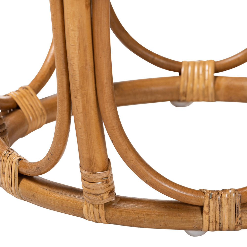 bali & pari - Jayana End Table in Light Honey - DC20058-Light Honey Rattan-ET view 4