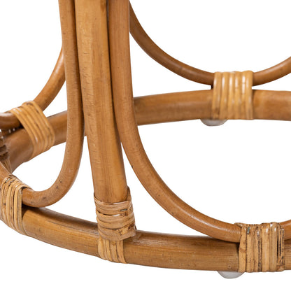 bali & pari - Jayana End Table in Light Honey - DC20058-Light Honey Rattan-ET view 4