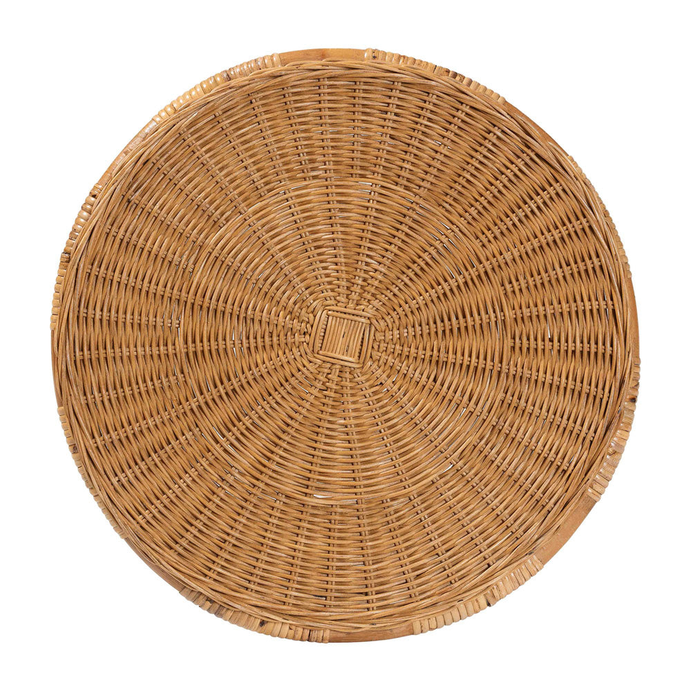 bali & pari - Jayana End Table in Light Honey - DC20058-Light Honey Rattan-ET view 5