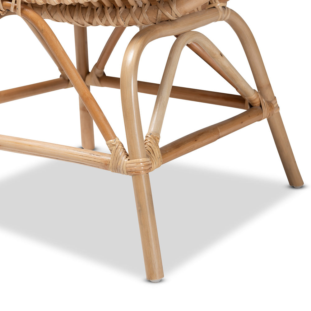 bali & pari - Jayden Chair in White/Natural Brown - Jayden-Rattan-CC view 6