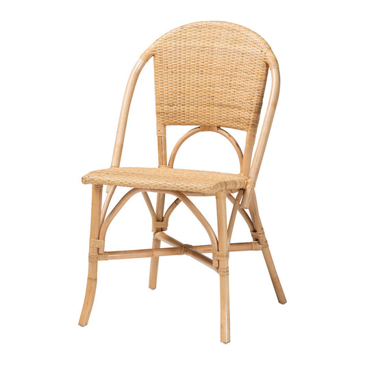 bali & pari - Jaylyn Dining Chair in Natural - 13688-Rattan-DC view 1