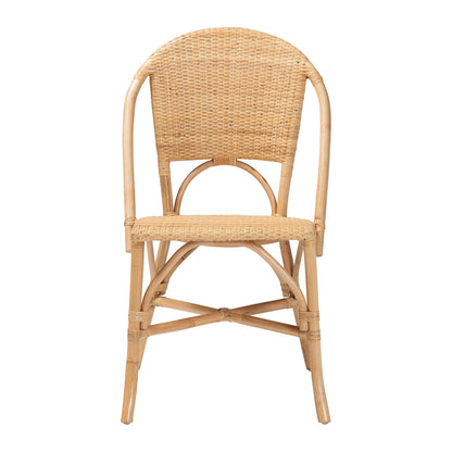 bali & pari - Jaylyn Dining Chair in Natural - 13688-Rattan-DC view 2