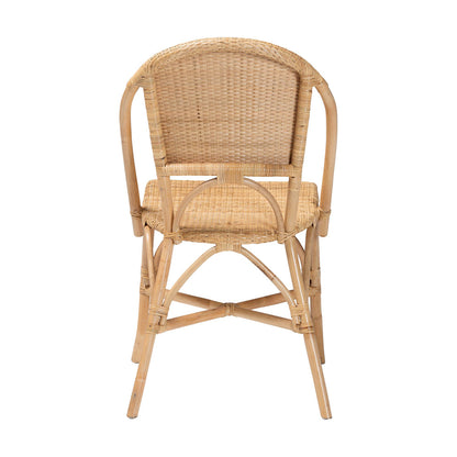 bali & pari - Jaylyn Dining Chair in Natural - 13688-Rattan-DC view 4