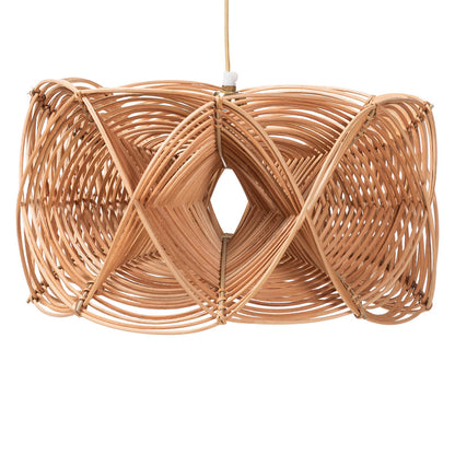 bali & pari - Jeneth Lampshade in Natural Brown - F247-FT16-Lamp Shade view 1
