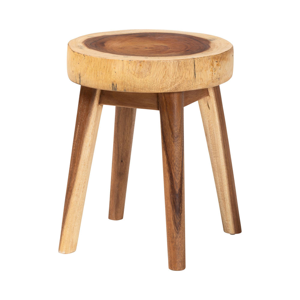 bali & pari - Jia End Table in Natural Brown - Jia-Natural/Wooden-End Table view 1
