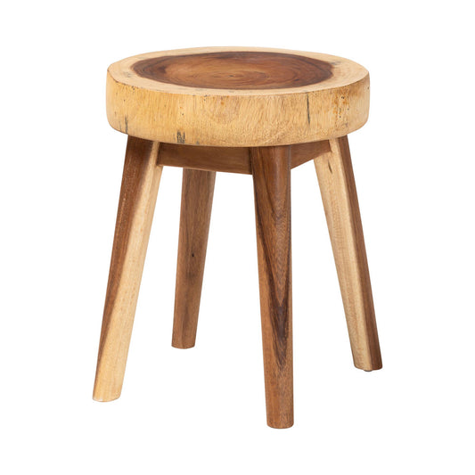 bali & pari - Jia End Table in Natural Brown - Jia-Natural/Wooden-End Table view 1