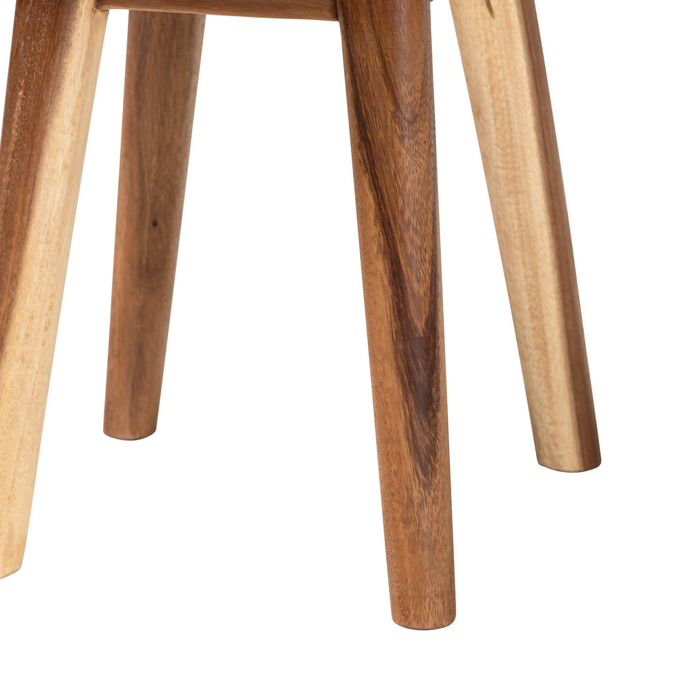 bali & pari - Jia End Table in Natural Brown - Jia-Natural/Wooden-End Table view 3