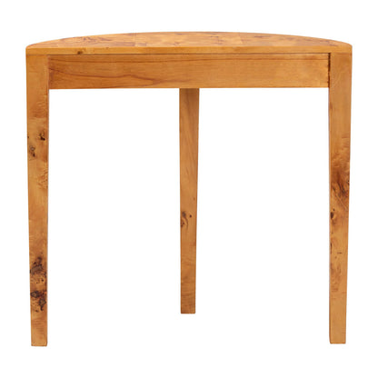 bali & pari - Jihan Console Table in Light Mappa Burl - KL-1593-Natural Burl Op1-Jihan-Console Table-BOXED view 4