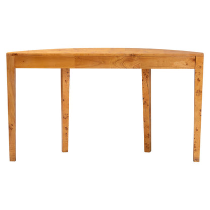 bali & pari - Jihan Console Table in Light Mappa Burl - KL-1594-Natural Burl Op1-Mina-Console Table-BOXED view 4