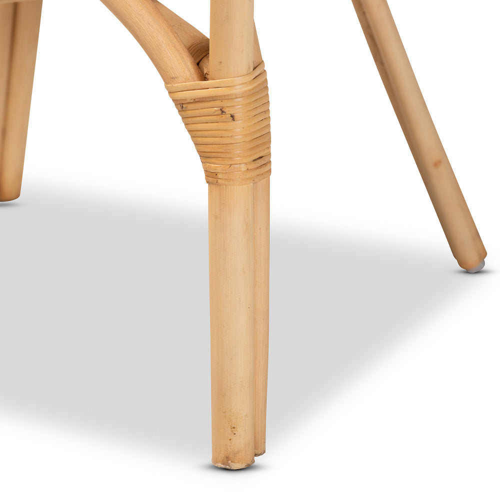 bali & pari - Kagama Dining Chair in Natural Brown - Kagama-Rattan-DC view 6