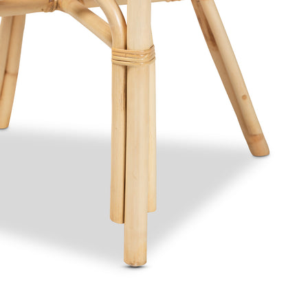 bali & pari - Kaka Dining Chair in Natural Brown - Kaka-Rattan-DC view 6