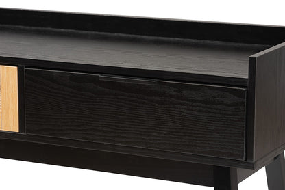 bali & pari - Kalani Console Table - SR191533-Brown/Tan Rattan-Console Table view 7