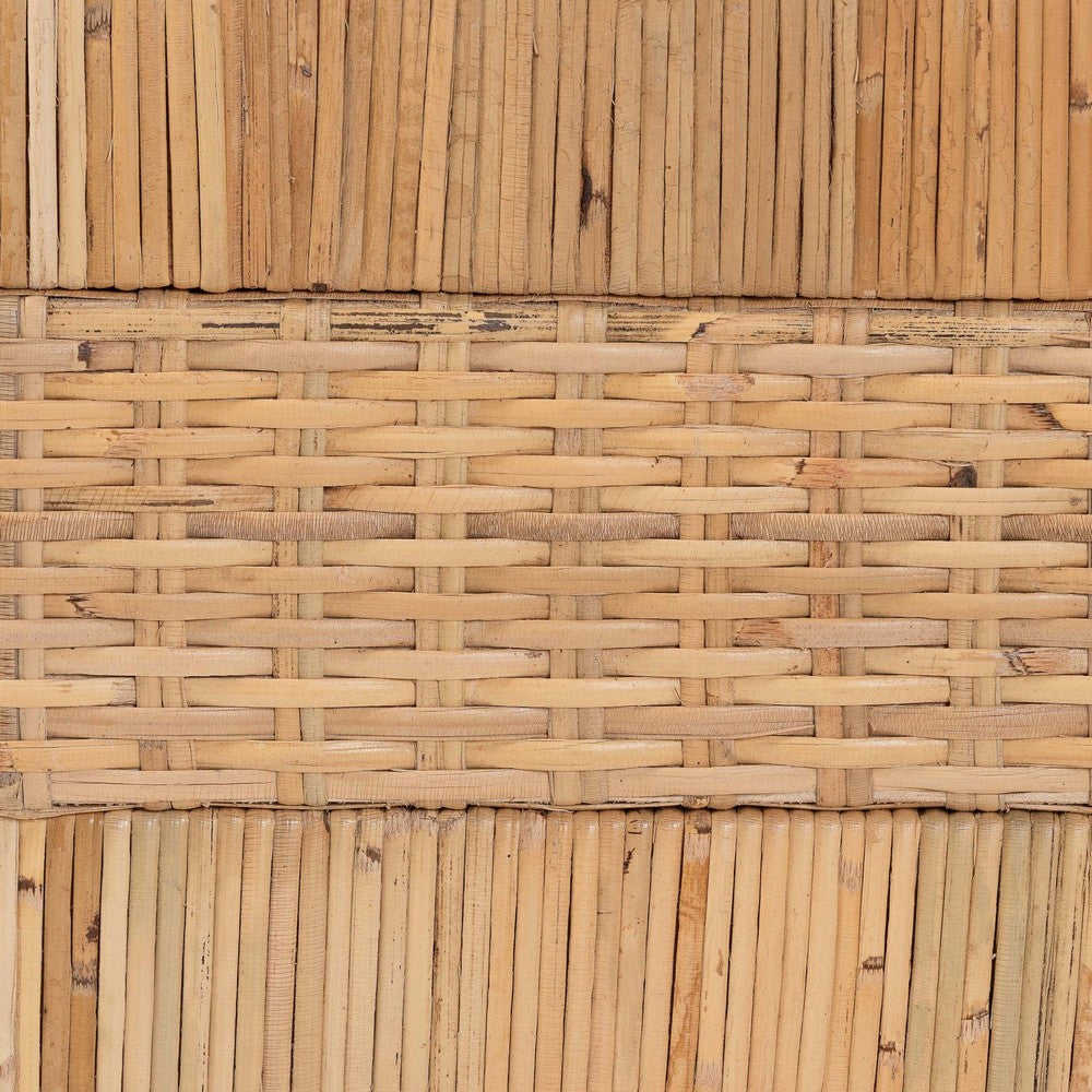 bali & pari  - Kalimantan Queen Size Bed in Light Honey - Braided Peel-Light Honey-Wood/Rattan-Queen view 6