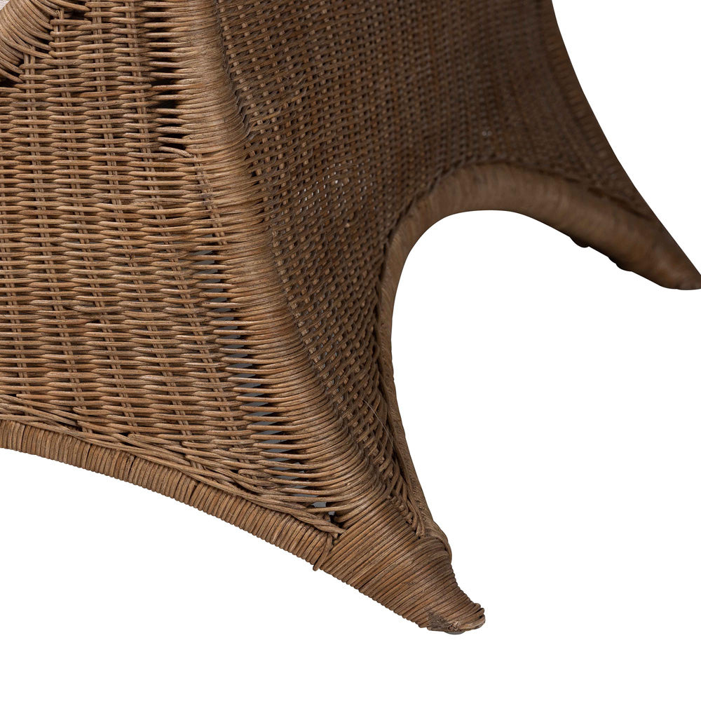 bali & pari  - Kalisha Daybed in Greywash - Kalisha-Grey/Rattan-Daybed view 5